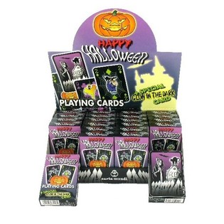 Cartas de Juego de Halloween en Expositor (24 uds.)