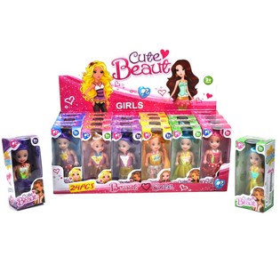 Mini muñecas en expositor (24 uds.)