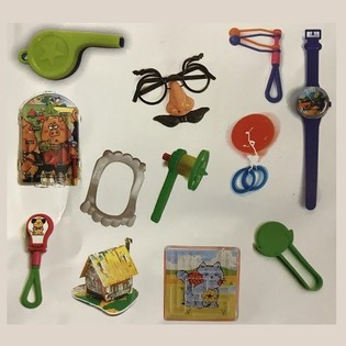 MIX ARTÍCULOS PARA TÓMBOLA Y PIÑATA (72 uds.)