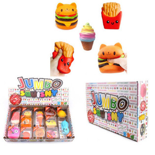 Squishies JUMBO en Expositor (12 uds.) - Antiestrés Aromáticos