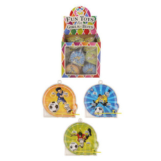 MINI PINBALL DE FÚTBOL PARA TÓMBOLA - MODELO FUTBOLISTAS EN DISPLAY (108 uds.)