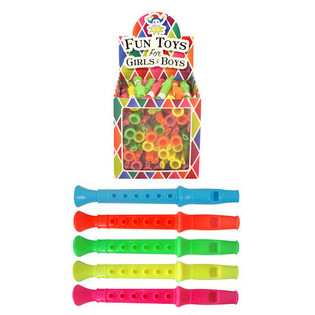 Silbatos de Colores para Tómbola en Expositor (60 uds.)
