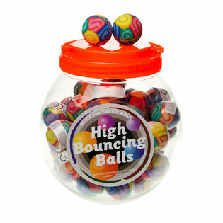 PELOTAS SALTARINAS Ø 3,6 Cm EN BOTE (48 uds.)