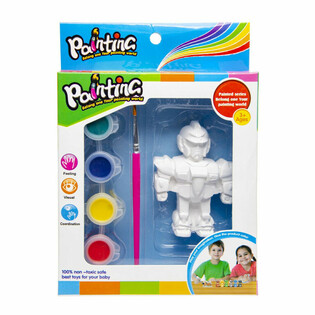 Figura 3D para Pintar - León / Robot / Mariposa (6 uds.)
