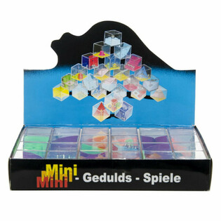 Expositor de Juegos de Paciencia Pequeños (24 ud.)