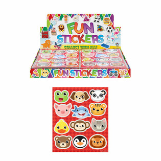 PEGATINAS FUN STICKERS - MODELO: ANIMALES (120 uds.)