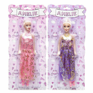 Muñeca Amélie en Blíster - Colores Mezclados (12 uds.)