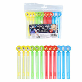 Varitas de Pompas de Jabón Espacio (12 Unidades)