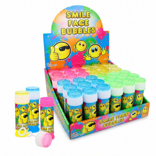 POMPERO DE JABÓN - SMILEY - 50ML EN EXPOSITOR (36 uds.)