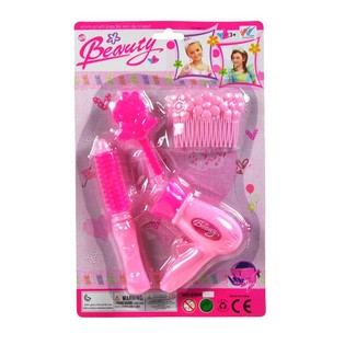 Set de Peluquería para Niñas en Blíster (6 pzs)